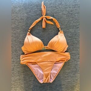 Victoria's Secret Women's Orange Bikini Size Medium
